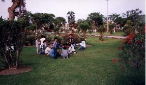 Primeras reuniones de la posteriormente Primera Brigada de Muchachos Exploradores